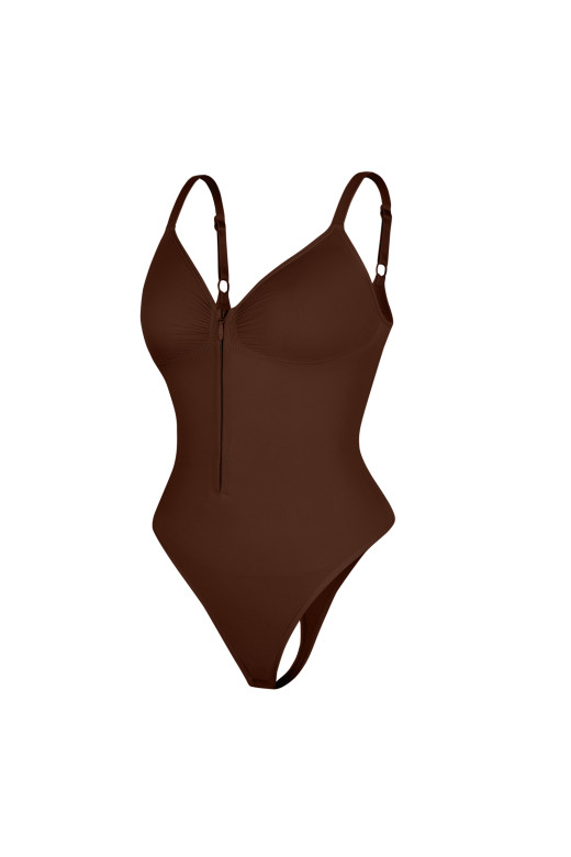 Коригуючий комбідрес з підтримкою грудей та блискавкою від German Volf