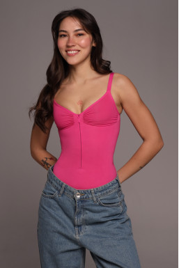 Комбидресс корректирующий на бретелях с поддержкой груди, розовый