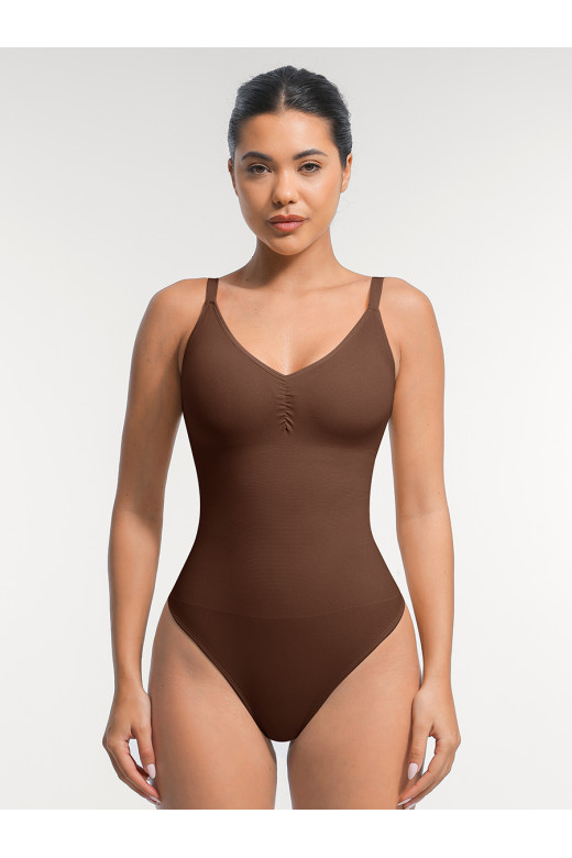 Коригуючий комбідрес з підтримкою грудей, що утягує живіт і талію, на регульованих бретелях від German Volf