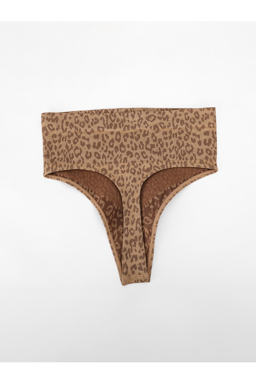 Коригувальні високі трусики-стрінги з утяжкою живота German Volf