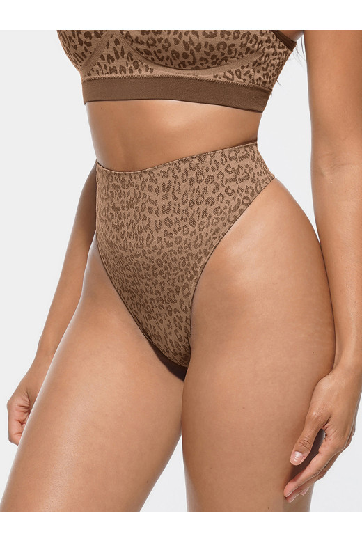 Коригувальні високі трусики-стрінги з утяжкою живота German Volf