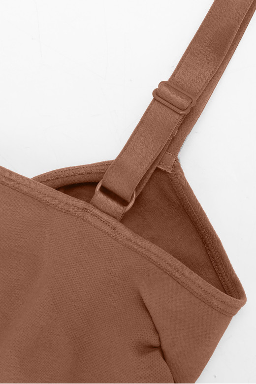 Бра без кісточок з підтримкою грудей, темний нюд