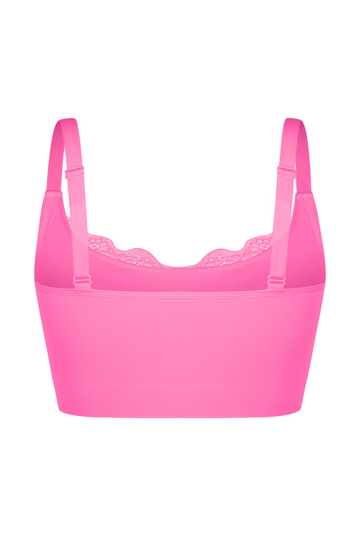 Топ підтримуючий коригуючий з регульованими бретелями та ажурною вставкою від German Volf