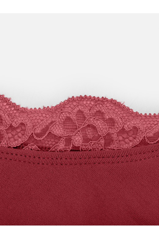 Топ підтримуючий коригуючий з регульованими бретелями та ажурною вставкою від German Volf