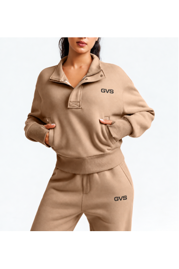 Жіноча утеплена спортивна кофта GVS Urban Warm, колір таш