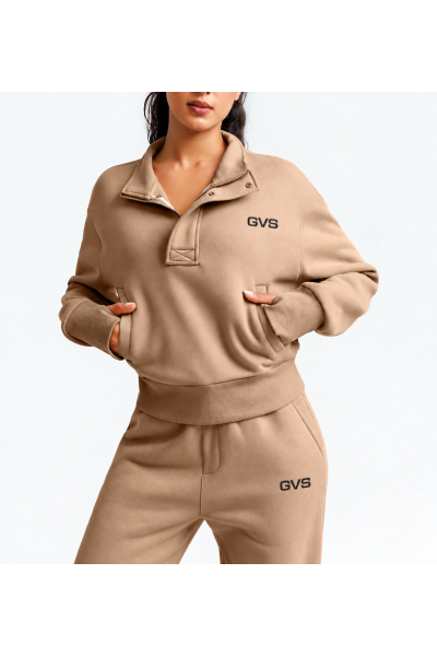 Жіноча утеплена спортивна кофта GVS Urban Warm, колір таш