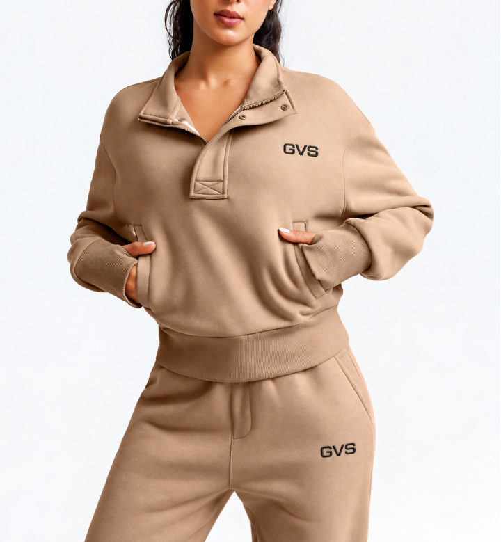 Жіноча утеплена спортивна кофта GVS Urban Warm, колір таш