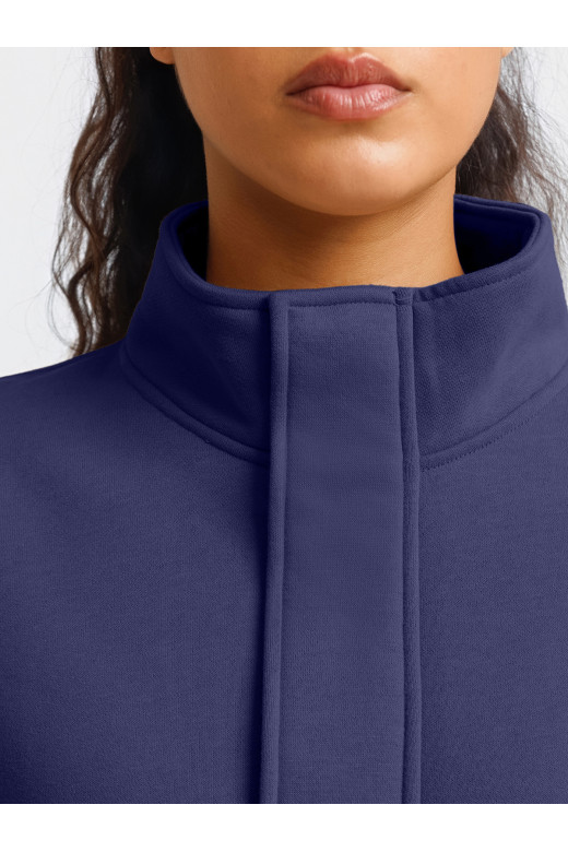 Синя жіноча утеплена спортивна кофта GVS Urban Warm