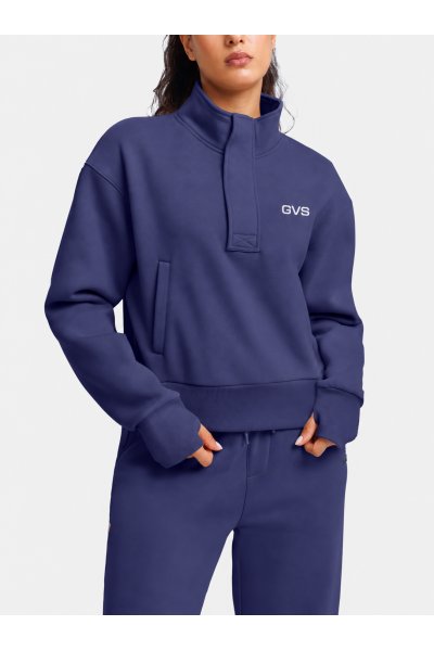 Жіноча утеплена спортивна кофта GVS Urban Warm, синій