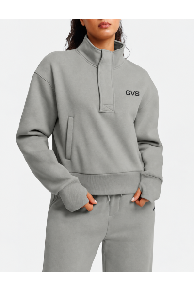 Жіноча утеплена спортивна кофта GVS Urban Warm, сірий