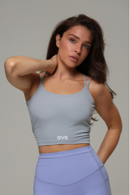 Спортивний топ на бретелях GV Sport Twist Back, сірий