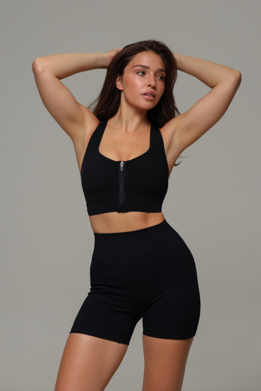 Спортивний топ GV Sport High Support для великих грудей з регульованою посадкою, чорний Спортивний топ GV Sport High Support для великих грудей з регульованою посадкою, чорний