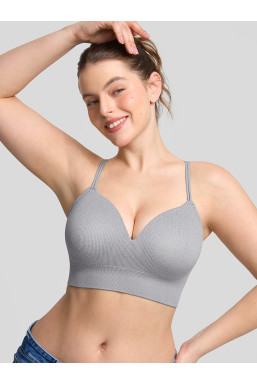 Женский топ-бра с трансформируемыми бретелями German Volf Shape Flex, серый