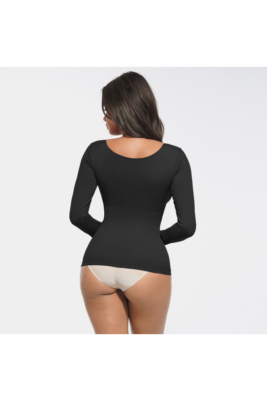 Коригуючий лонгслів з підтримкою грудей та утяжкою живота та боків від German Volf Коригуючий лонгслів з підтримкою грудей та утяжкою живота та боків від German Volf