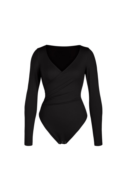 Коригуючий комбідрес з довгим рукавом і трусиками-стрінгами German Volf